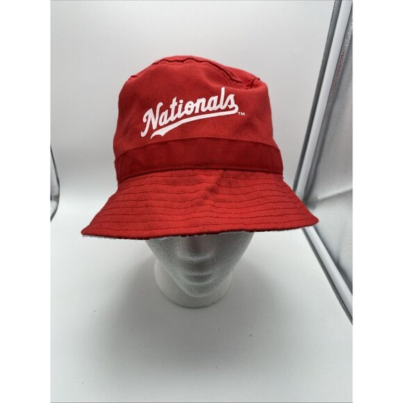 Washington Nationals Red Jr. Kids Club Bucket Hat SGA By Harris Teeter Promo - Picture 1 of 10